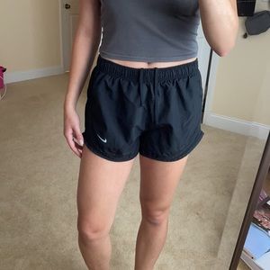 Black Nike shorts